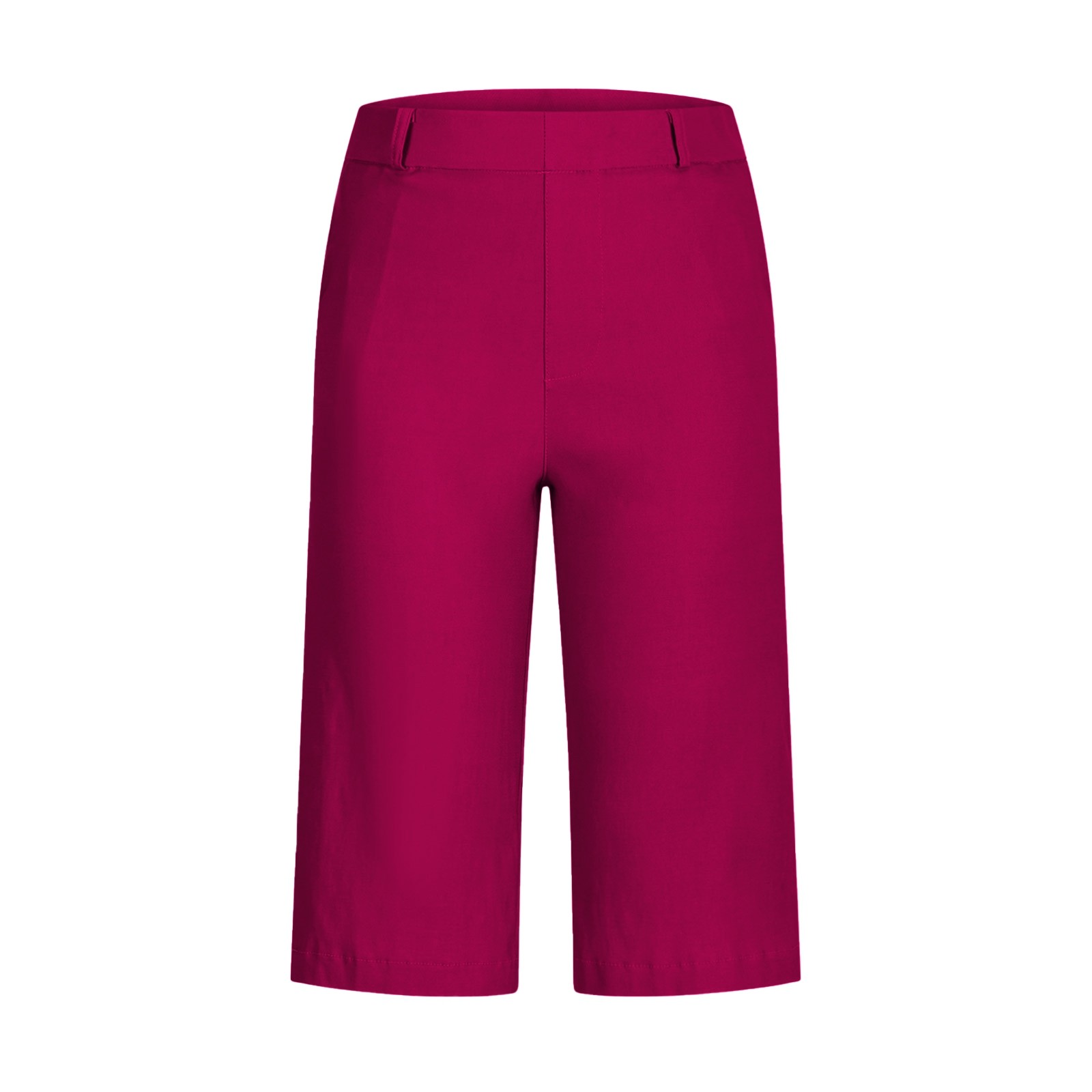 thumbnail image 4 of Leggings de sarga elásticos de cinco octavos para mujer: pantalones informales de pierna recta, cómodos para el uso diario, disponibles en colores lisos., 4 of 5